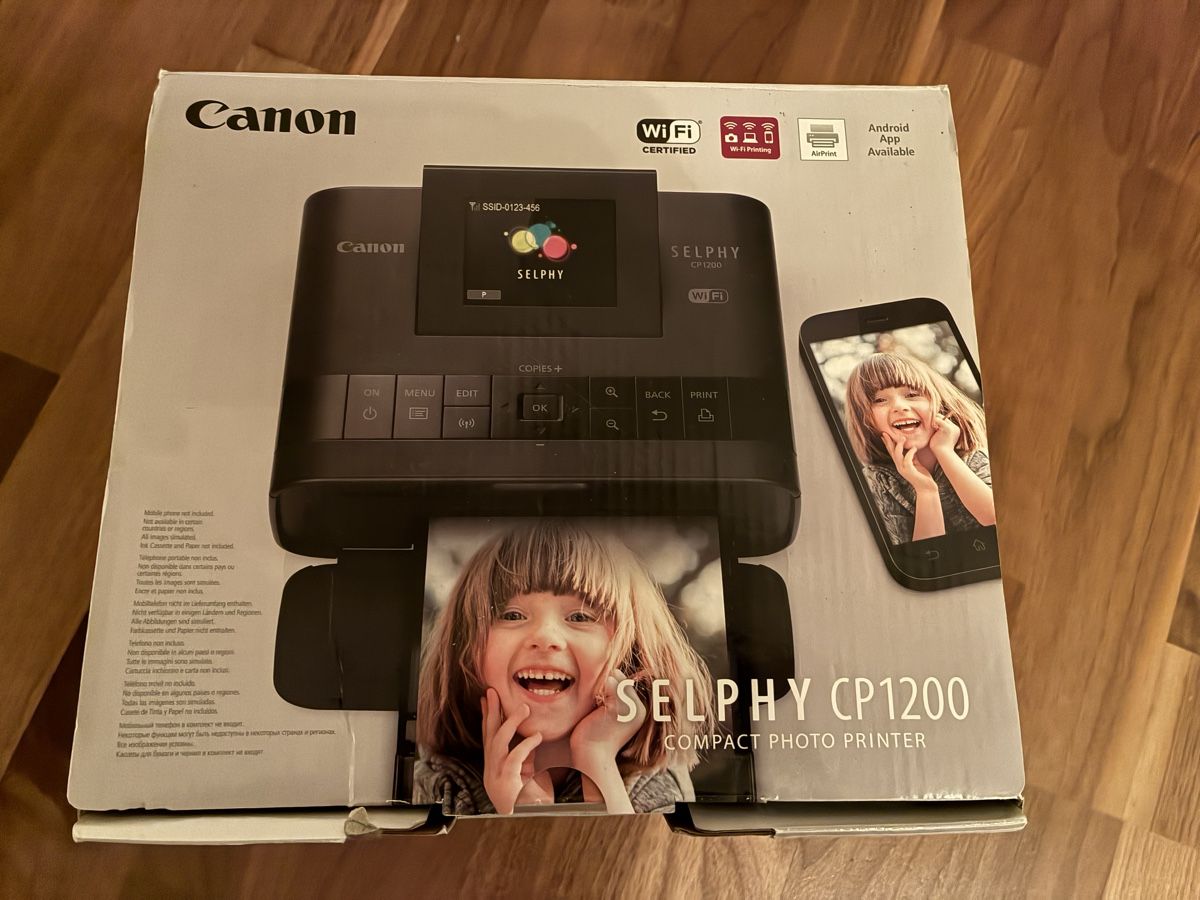 Canon Stampanti: Wireless Fotodrucker  - Selphy CP1200 – Usato da Birrwil venduto da chiara_valentina
