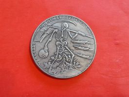 Medal 1943, WWII, bombing of Aachen, 36mm