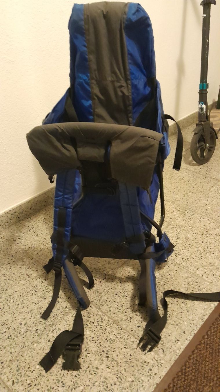 Marsupi portabebè: Rückentrage Kleinkind Rucksack Hukepack – Usato da Berg TG venduto da Mercur12 1