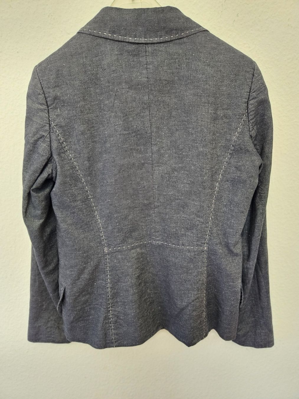 Comma Giacche: Toller Comma Blazer, Gr. 38, Baumwolle/Leinen - jeanslook – Usato da Wohlen AG venduto da Colina 5