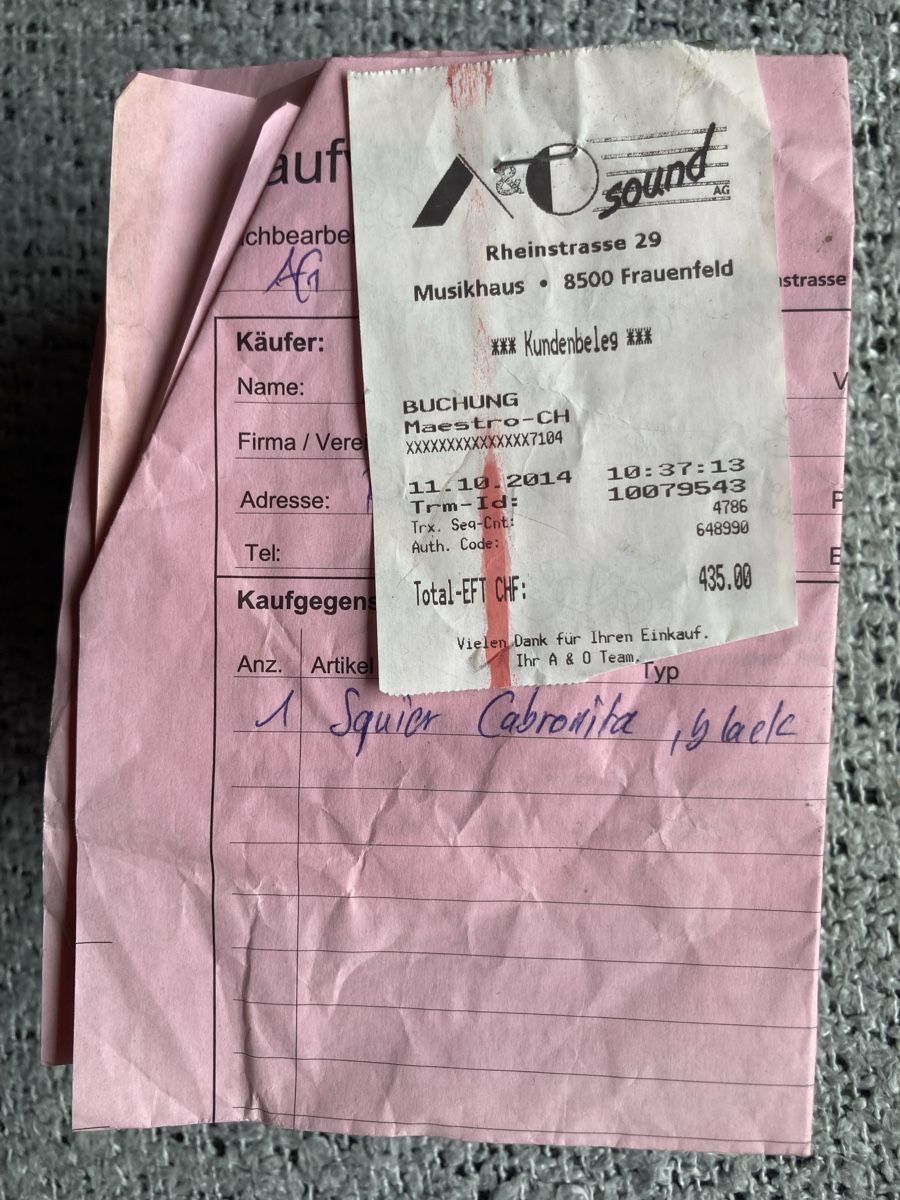 Squier Strumenti musicali: Squier Cabronita Telecaster – Usato da Mels venduto da lowfor70 3