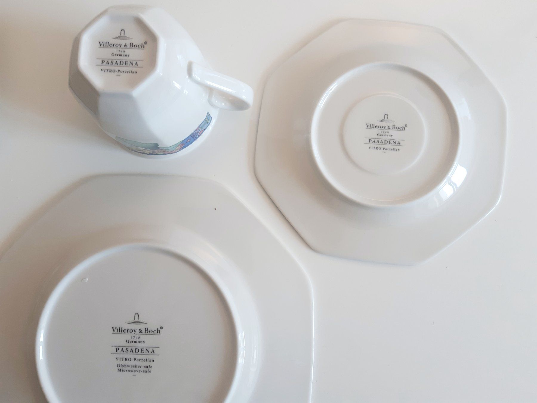 Villeroy & Boch Geschirrsets: Fein! 2 Gedecke "Passadena" Villeroy & Boch – Gebraucht aus Basel von RealManXXL 4