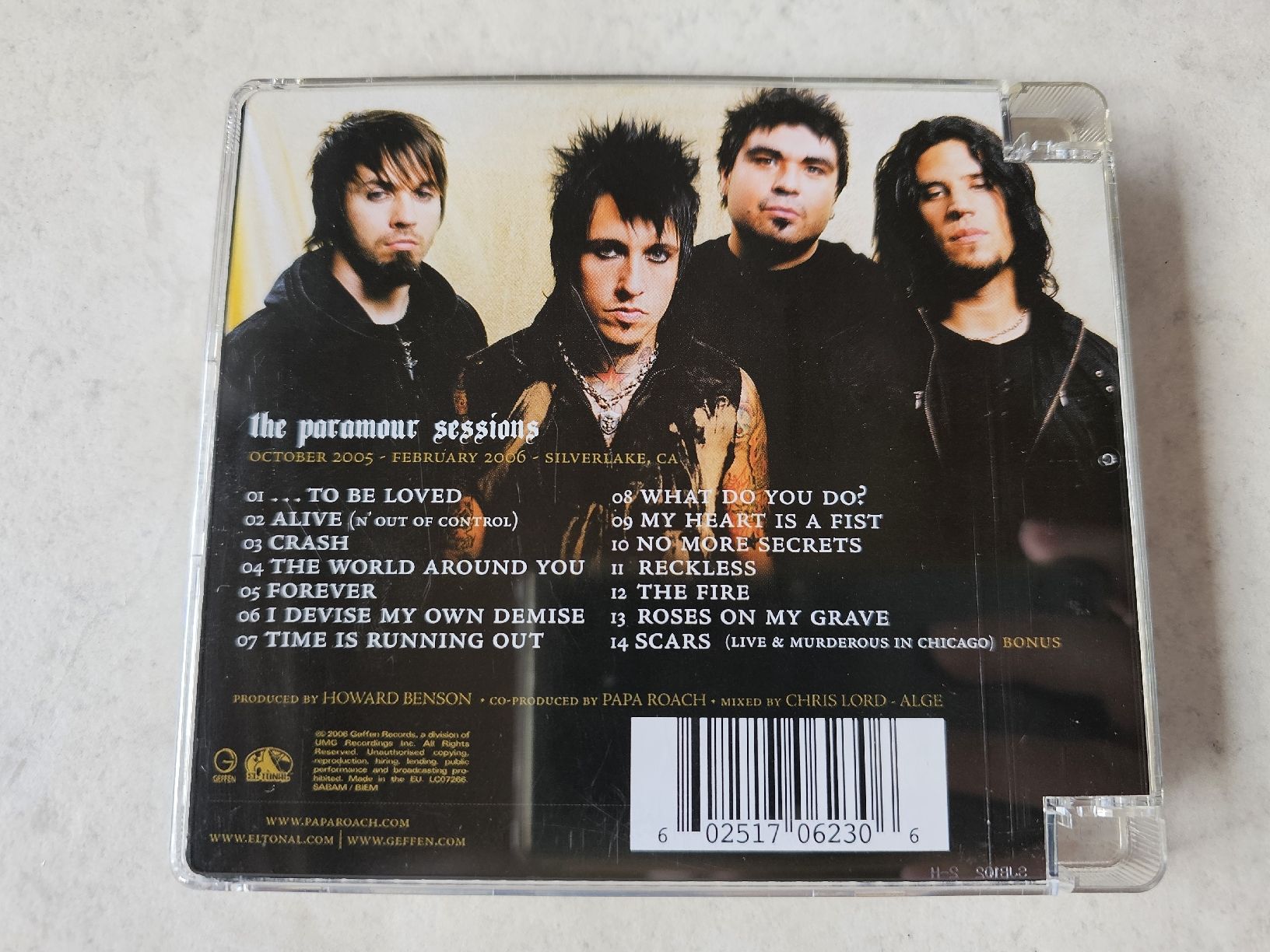 CD: Papa Roach  -  The Paramour Sessions – Usato da Schneisingen venduto da backstore24 1