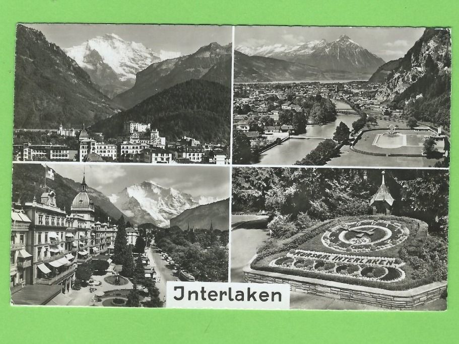Cartoline postali: Interlacken – Usato da Zürich venduto da t24_de