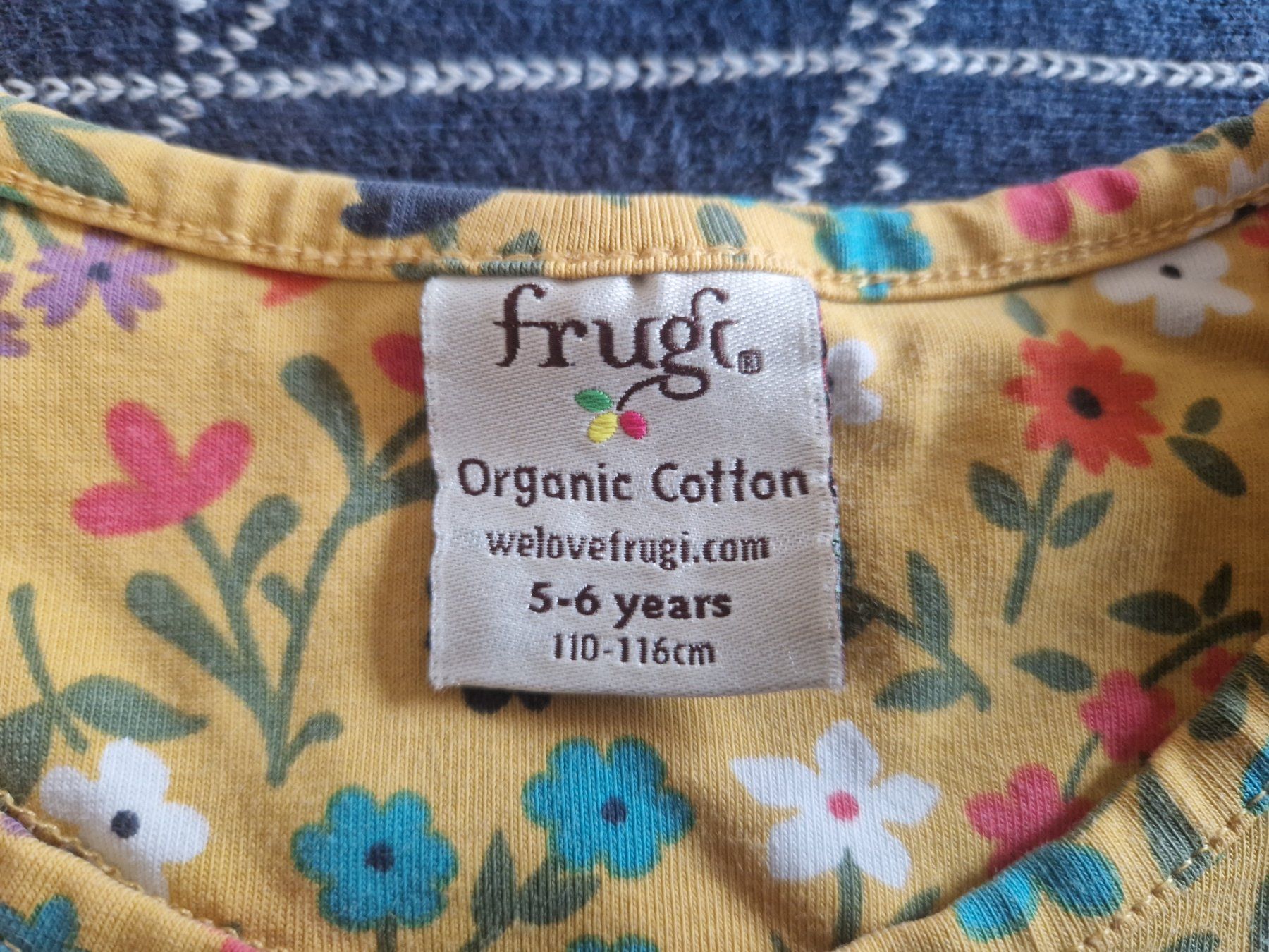 Frugi Robes et jupes: Frugi Kleid Blumen 110-116 BIO – D'occasion à MUEHLAU par ibo_5c7d 1