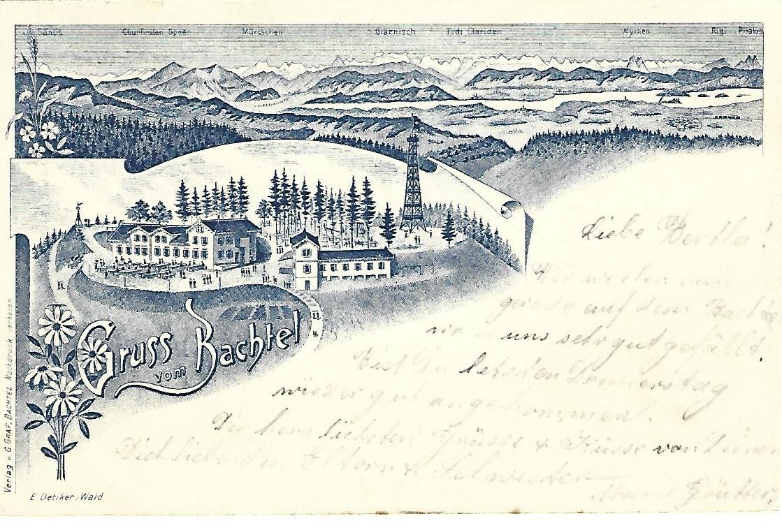 Cartes postales: Gruss vom Bachtel Litho – D'occasion à Wetzikon ZH par Brulu100