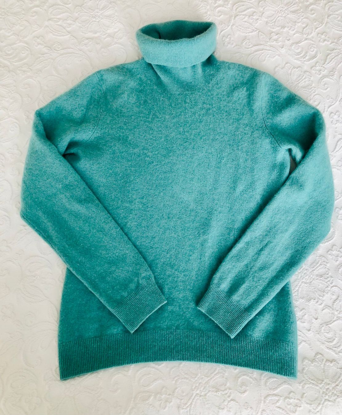 Globus Maglioni & Felpe: GLOBUS Cashmere Rollkragenpullover Pullover türkis S 36 – Usato da Zürich venduto da DepotCharity 1
