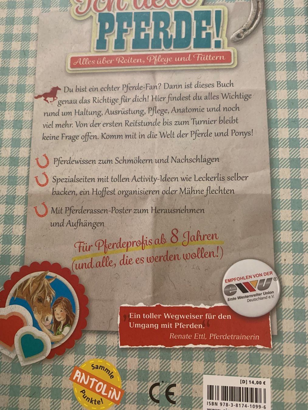 Libri: **ICH LIEBE PFERDE** Schönes Buch! Perfektes Geschenk!!! – Usato da Zürich venduto da laude 1
