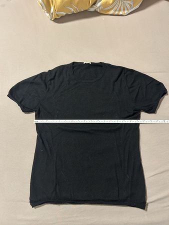 T-shirt noir Collection - Taille S - laine
