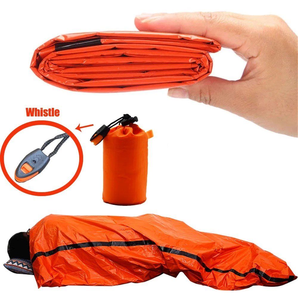 Sacchi a pelo: NEU Notfall-Schlafsack / Sac de couchage d'urgence – Nuovo e nell'imballaggio originale da Isérables venduto da Alfaga