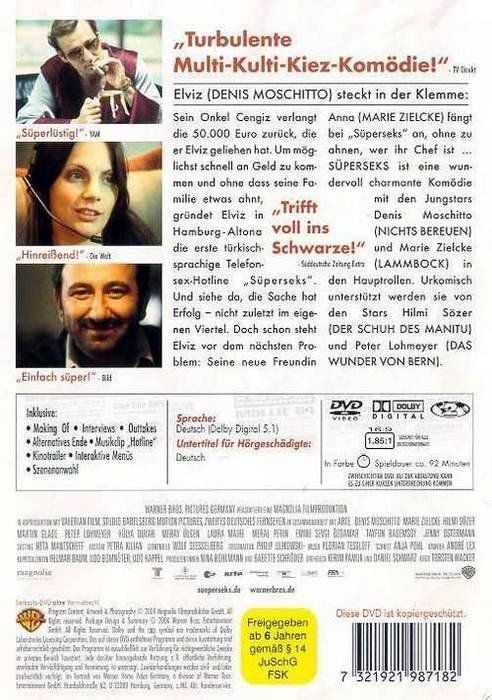 Tutti i DVDs: Süperseks – Nuovo (secondo la descrizione) da Volketswil venduto da Fraese1 1