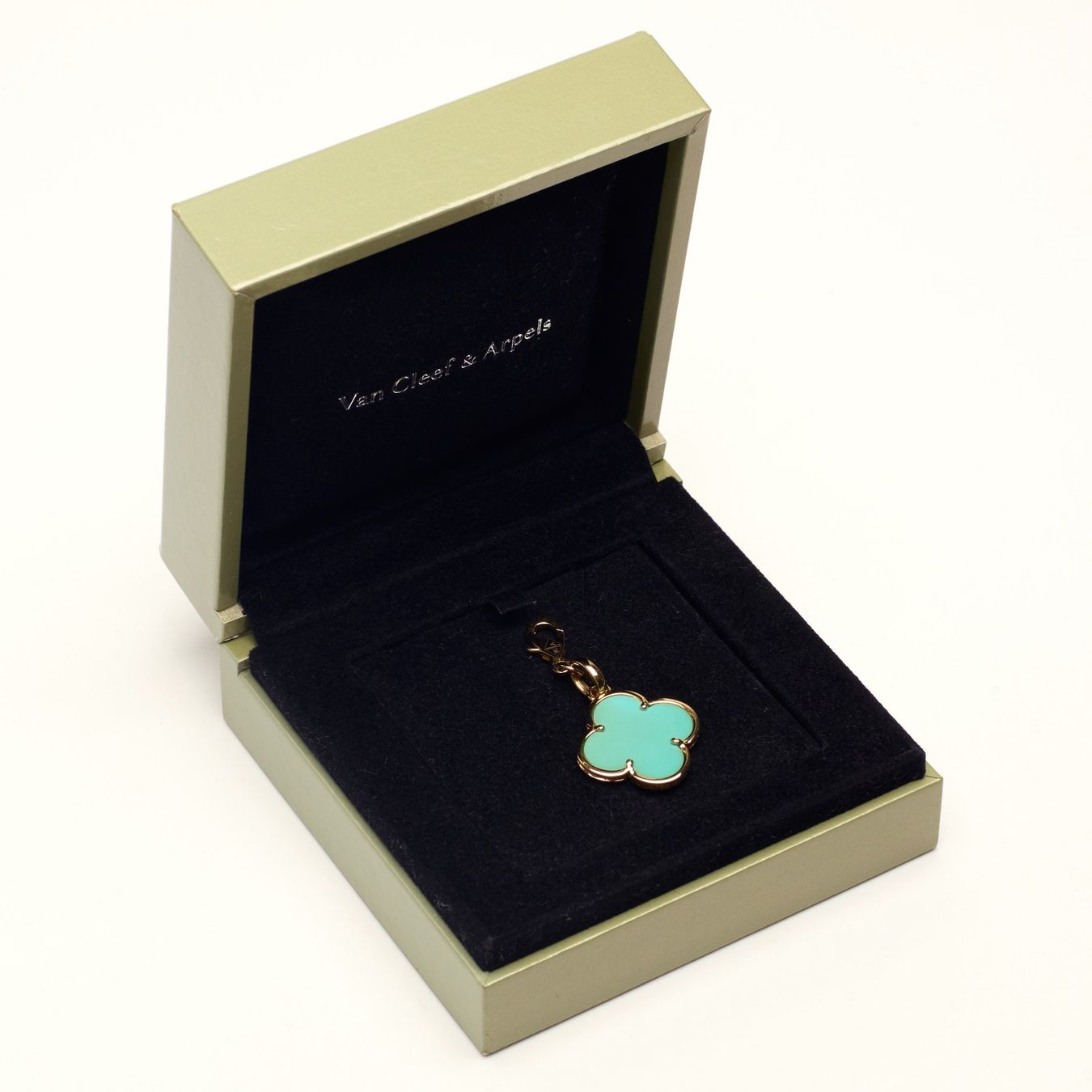 Van Cleef Catenine: RARE Authentique Pendentif VAN CLEEF ARPELS Magic turquoise – Nuovo (secondo la descrizione) da Carouge GE venduto da TLD 5