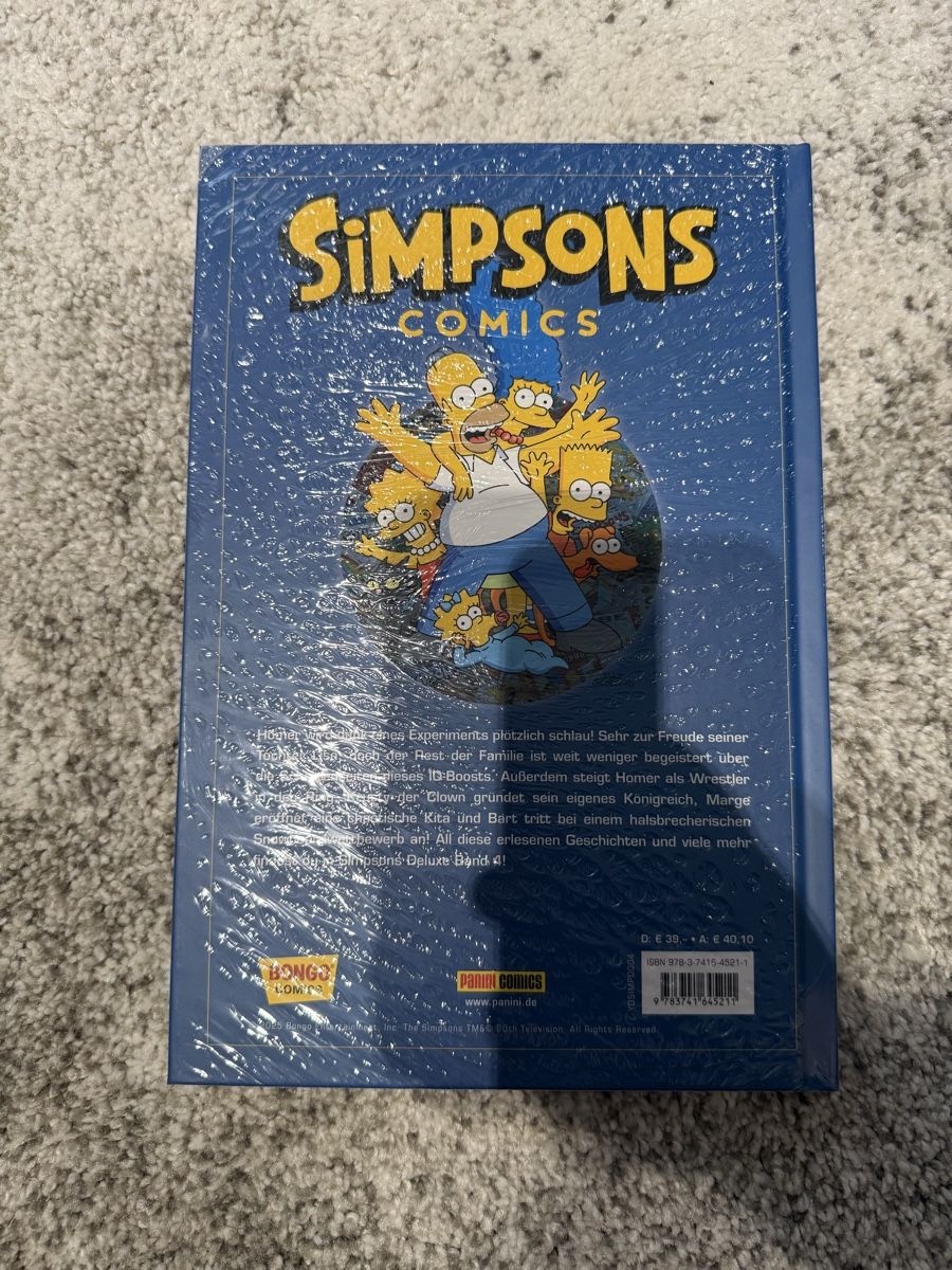 Fumetti: SIMPSONS COMICS DELUXE Band 4 – Nuovo e nell'imballaggio originale da Frauenfeld venduto da Loriseract 1