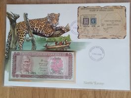 Banknotenbrief Sierra Leone