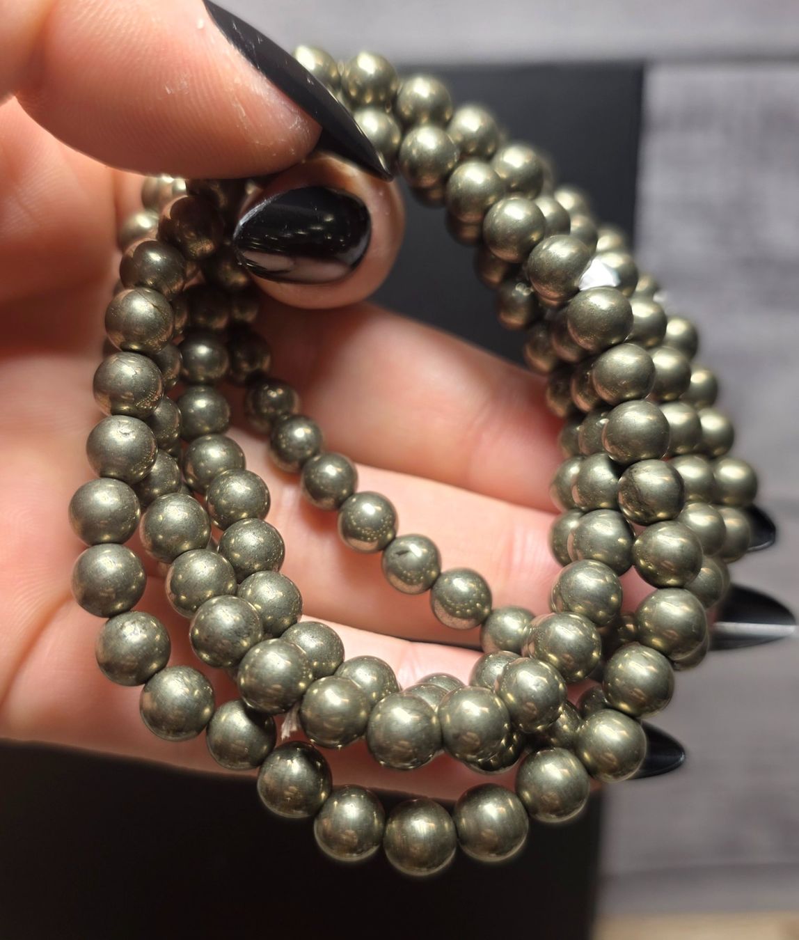 Minerali & Pietre curative: Pyrit Armband – Nuovo e nell'imballaggio originale da Matzingen venduto da Shay_Crystalz 1