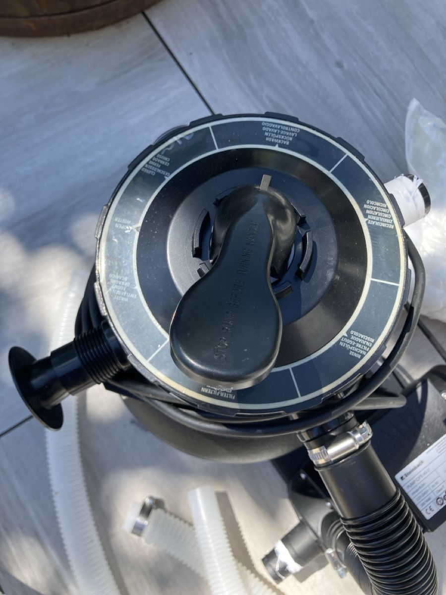 Piscine: Poolpumpe mit schleuche filtermaterial  – Usato da Birrwil venduto da nicole86ch 2