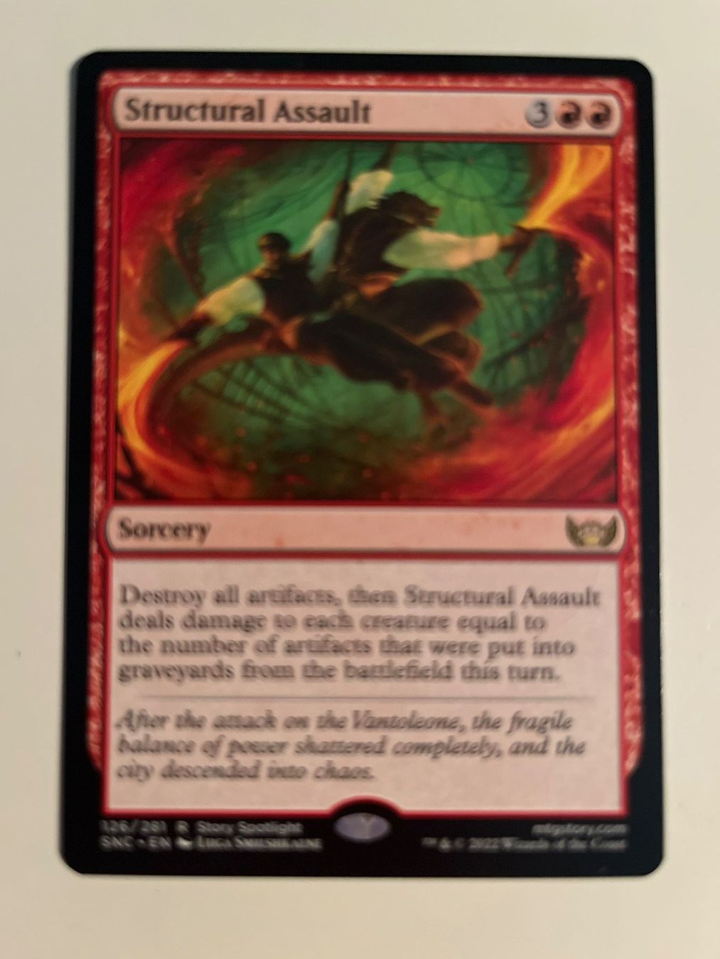 Magic The Gathering Carte collezionabili: 1 x Structural Assault - Magic: The Gathering - MtG – Usato da Kriens venduto da Shadi1980