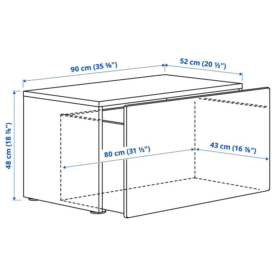 Ikea Cassapanche: STUVA Truhe weiss  – Usato da Rombach venduto da Quitschi0 1