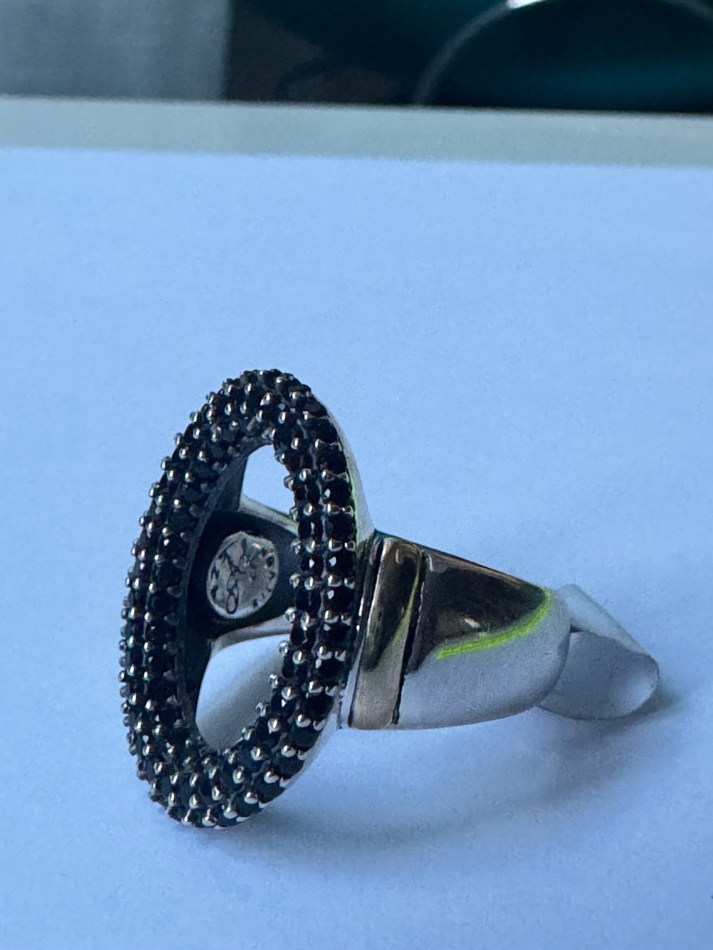 Anelli: NEU Unisex-Ring aus 925er Sterlingsilber – Nuovo e nell'imballaggio originale da Bern venduto da Javero 2
