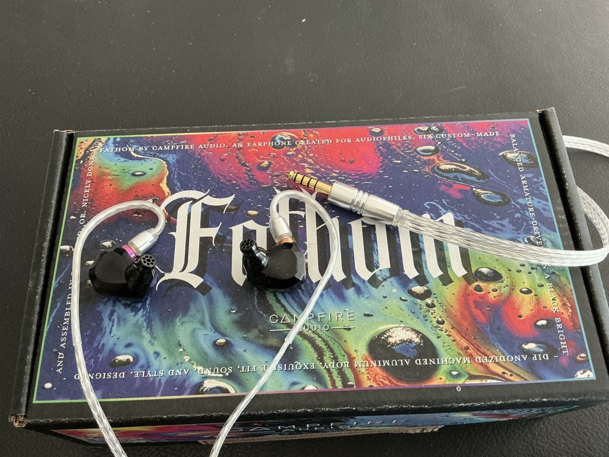 Cuffie: Campfire Audio Fathom IEM – Nuovo (secondo la descrizione) da Basel venduto da kahuna25
