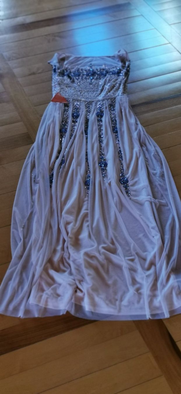 Vestiti: Abendkleid, Ballkleid mit Schmucksteinen, Grösse S 36 – Nuovo e nell'imballaggio originale da Au SG venduto da farbdesign 4