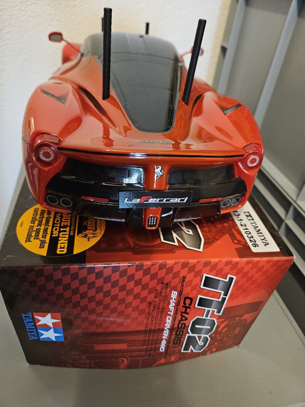 Tamiya RC Modellbau: Tamiya La Ferrari TT-02 – Neu (gemäss Beschreibung) aus Grenchen von Fluri1 4