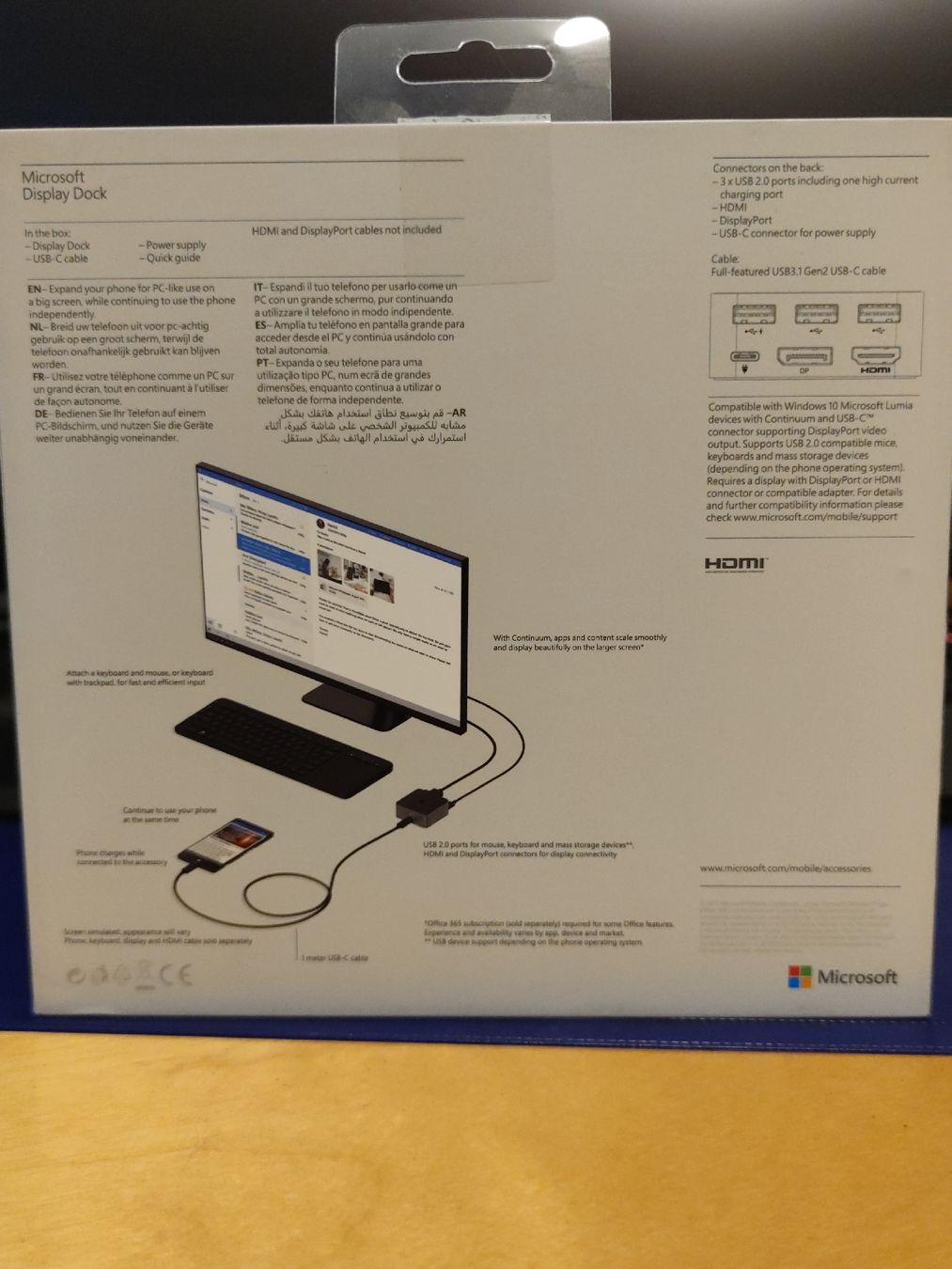 Microsoft Dockingstation: Microsoft Display Dock HD-500 – Gebraucht aus Untersiggenthal von  1