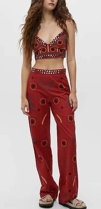 Pantaloni: Boho Hose Pull&Bear, Pantalon bohème Pull&Bear – Nuovo e nell'imballaggio originale da Mont-sur-Lausanne venduto da jojoaja 3