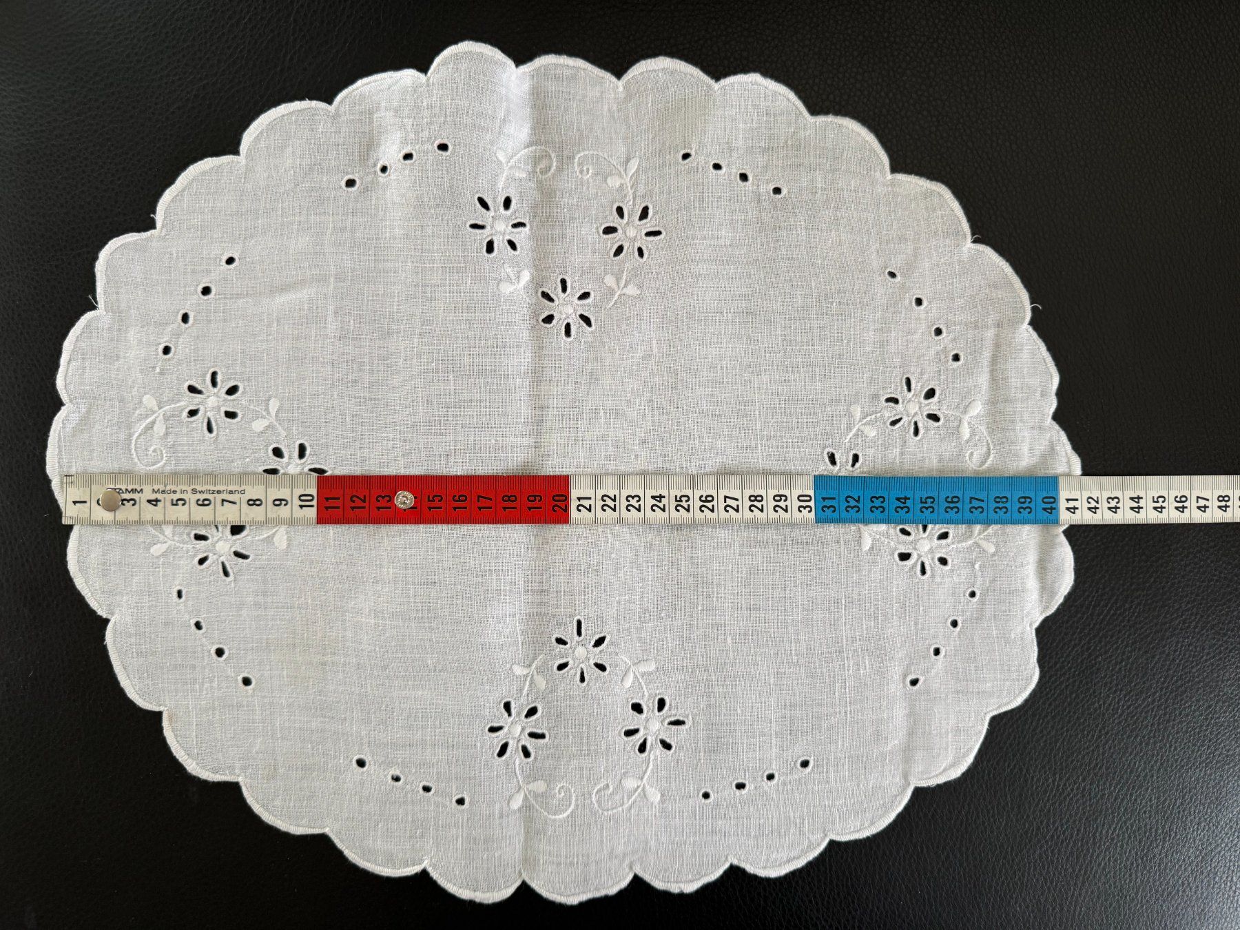 Sottobicchieri: Spitzendeckchen  Leinen oder  Halbleinen  oval – Usato da Subingen venduto da ArtBead 3