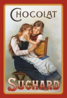 Blechschild-CHOCOLAT SUCHARD
