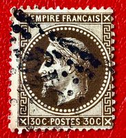 Briefmarken aus Frankreich Napoléon III  gestempelt 