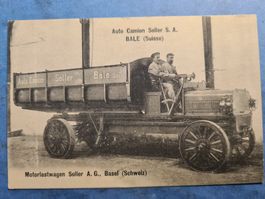 MOTORLASTWAGEN SOLER A.G. BASEL SCHWEIZ 1908