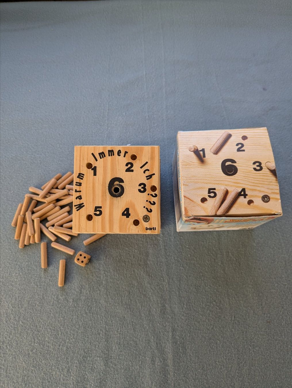 Spiele: Würfel Spiel "warum immer ich?" Holz – Gebraucht aus Goldingen von YouAreMySunshine 1