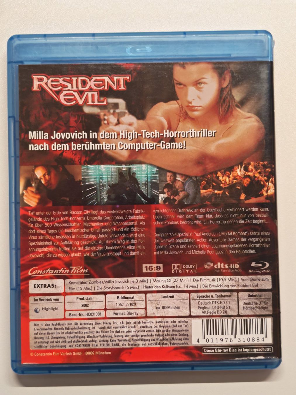 Alle DVDs: Resident Evil – Gebraucht aus Liestal von Kratzilla 2