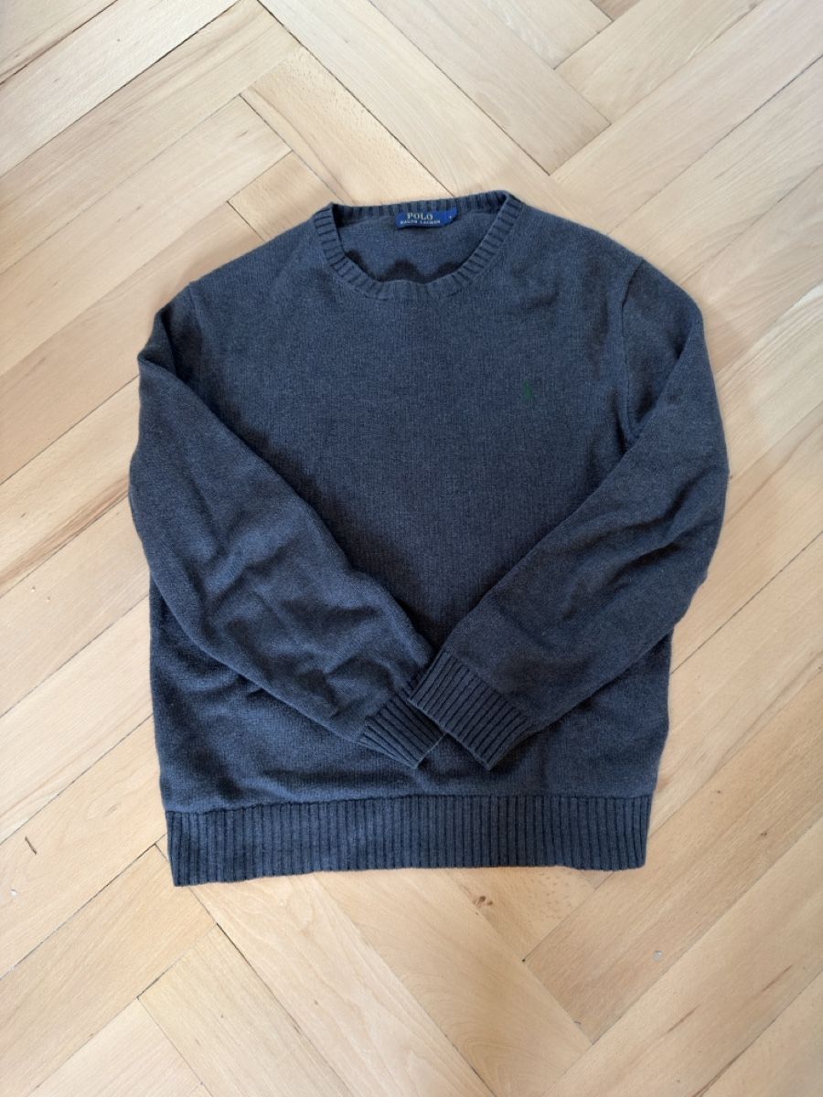 Ralph Lauren Pullover & Sweatshirts: Schicker Polo Ralph Lauren Pullover Gr. L dunkelgrau warm – Gebraucht aus St. Gallen von RicKeDe 1