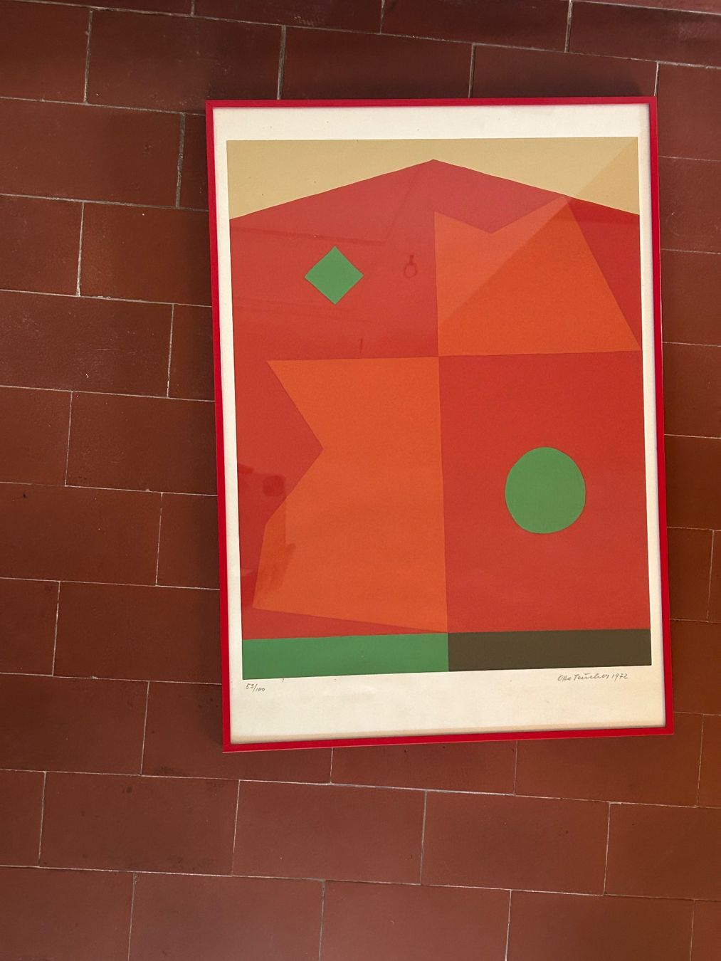 Foto & Immagini: Lithographie Otto Teucher 53/100 – Usato da Rorschacherberg venduto da Svebe 7