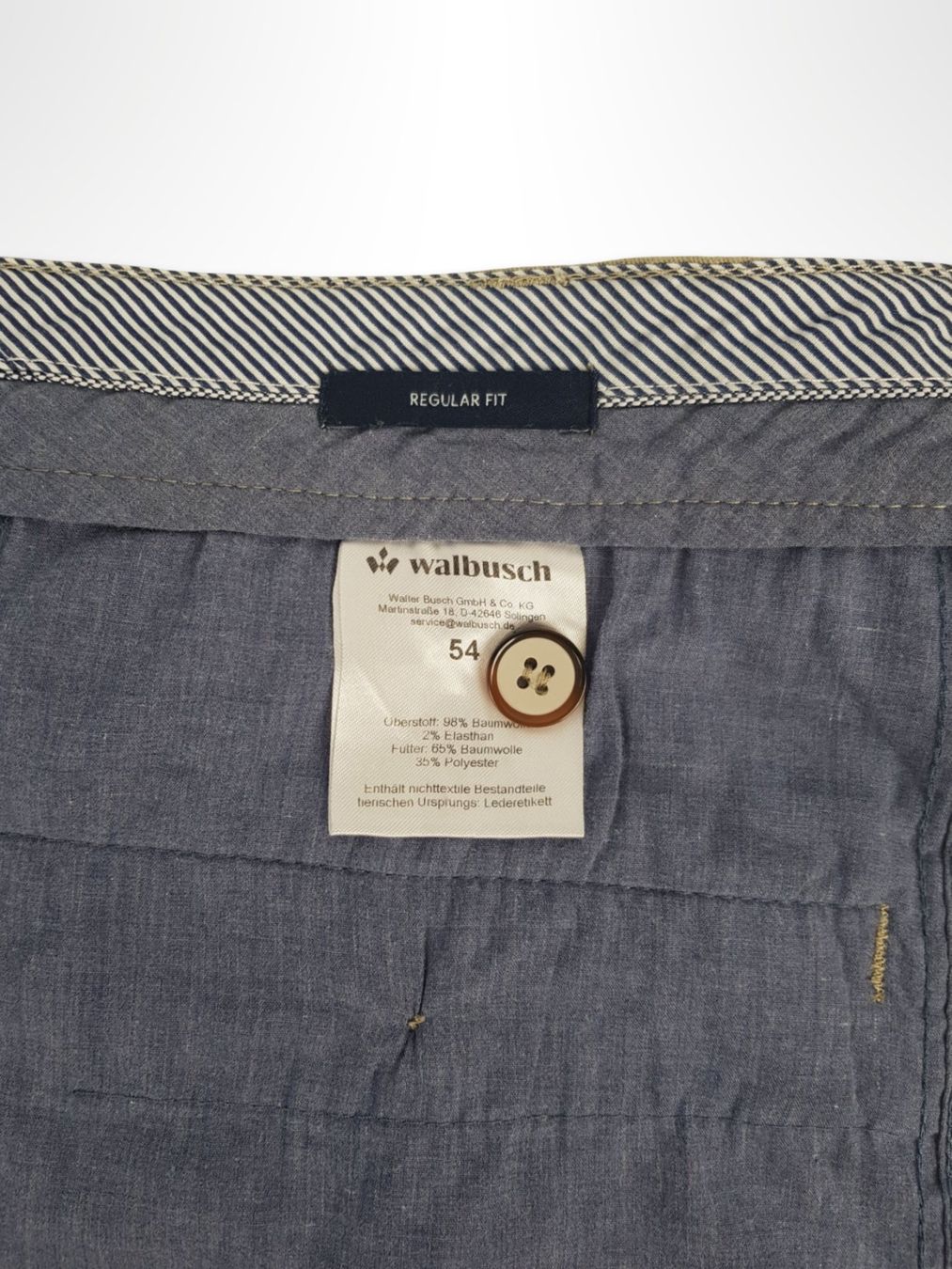 Walbusch Pantaloni: WALBUSCH Beige Bermuda Gr. 54 – Nuovo (secondo la descrizione) da Suhr venduto da Restwert_Suhr 6