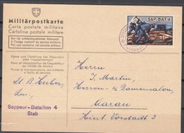 Militärpostkarte 2.Wk Mit Soldatenmarke