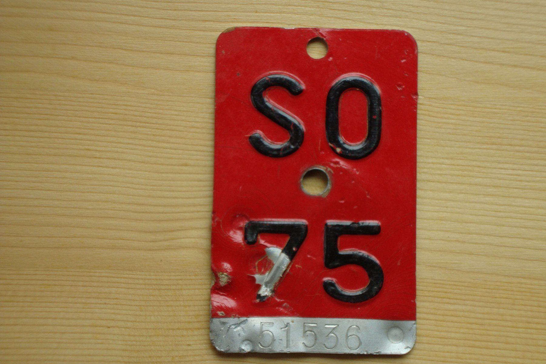 Insegne: Velonummer Nummernschild – Usato da Bern venduto da carola31