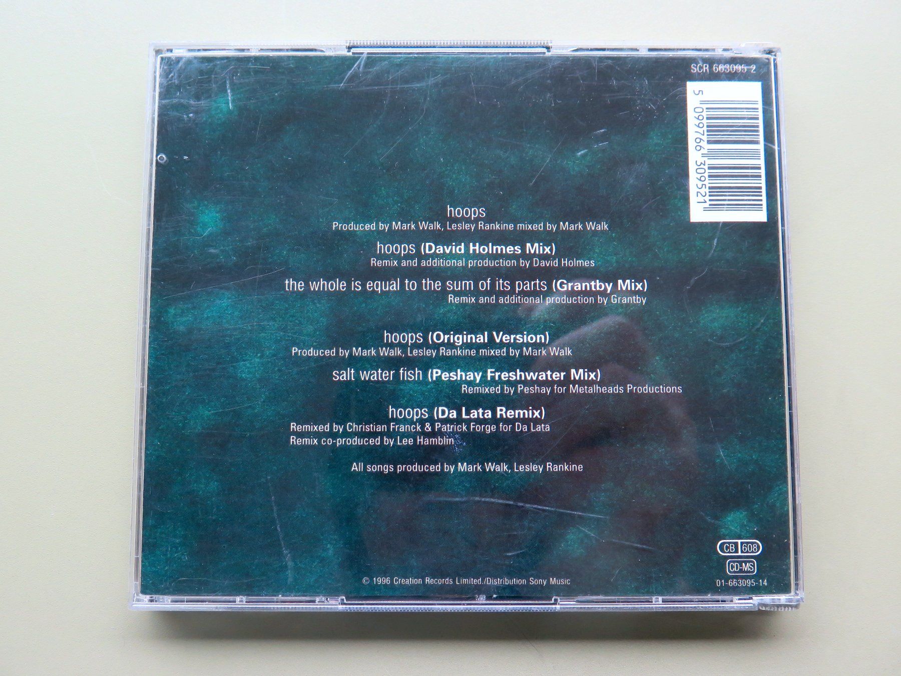 CDs: (p) 2 CD RUBY: Hoops, 1996 – Gebraucht aus Bern von Balzamico 1