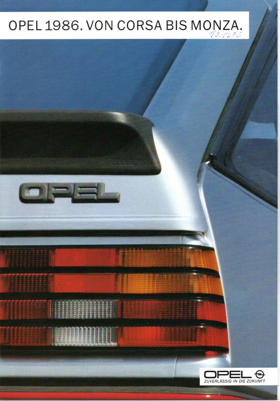 Opel Autos: Opel Modellprogramm  - Original Prospekt – Neu (gemäss Beschreibung) aus Malans GR von Chueche427