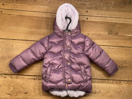 Neuwertige warme Winterjacke Mädchen Gr. 74