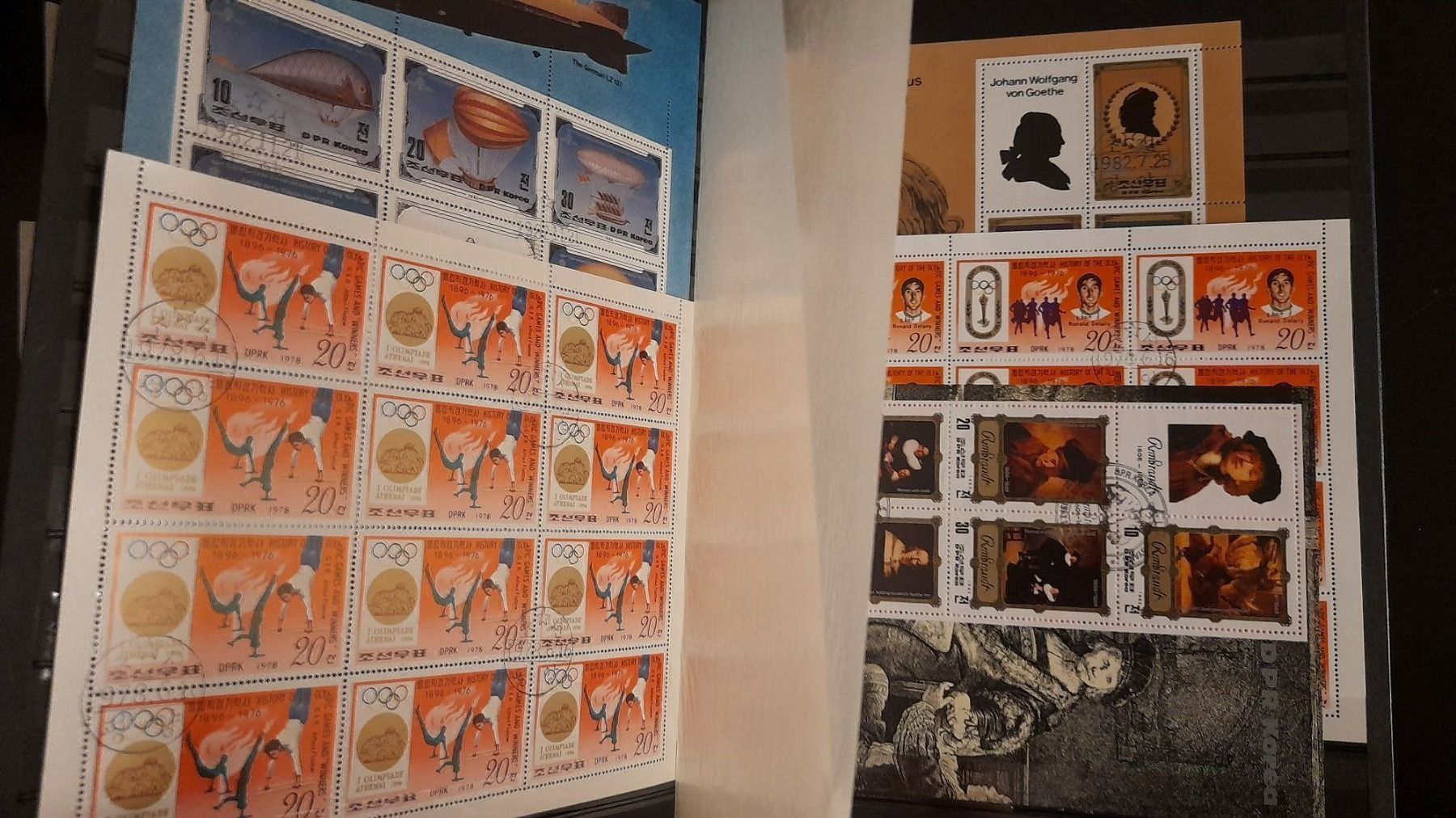 Tutti i francobolli: Sonderblocks Korea mit Album – Usato da Balgach venduto da SIMEON27 7