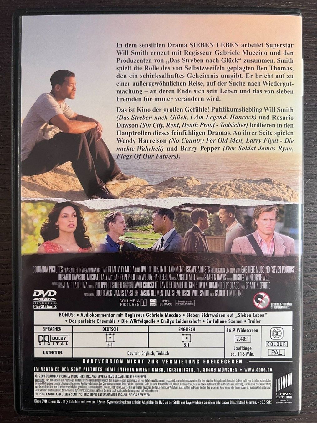 Alle DVDs: Sieben Leben – Gebraucht aus Zürich von FilmFreunde 1