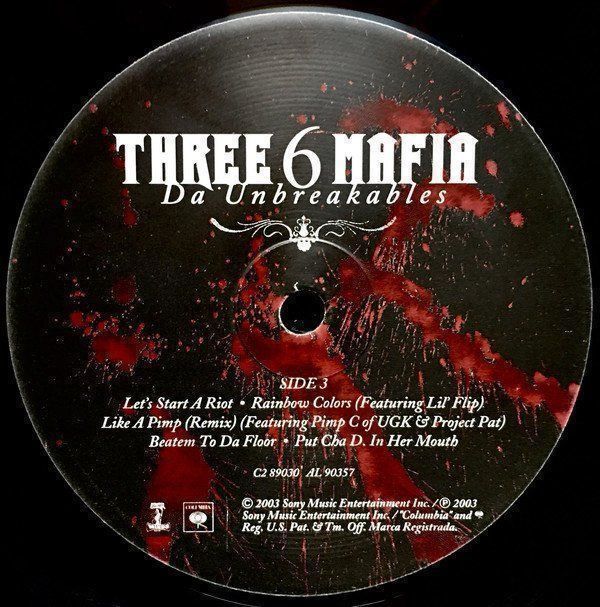 Schallplatten: Three 6 Mafia – Da Unbreakables LP – Gebraucht aus Genève von yoww123 4