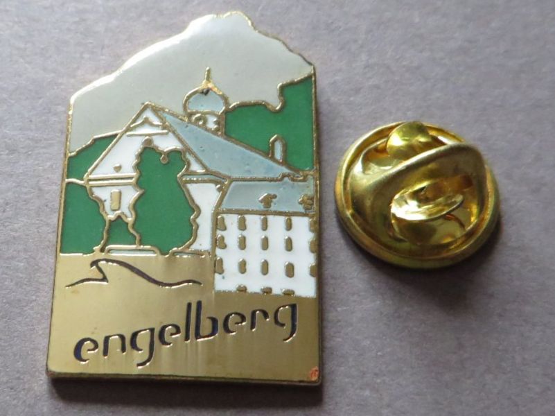 Plaketten & Abzeichen: PIN SCHWEIZ TOURISMUS ENGELBERG – Gebraucht aus Neuhausen von luckimucki