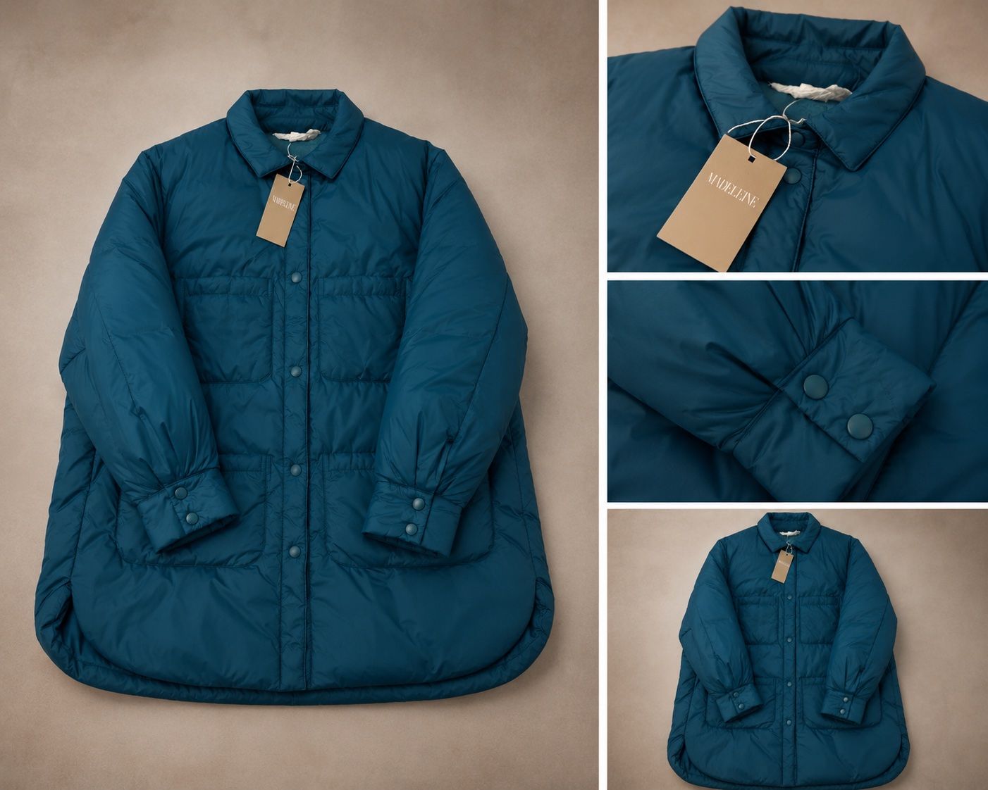 Madeleine Giacche: Steppjacke Madeleine dunkelblau Neu Gr.46 – Nuovo e nell'imballaggio originale da Mammern venduto da Naelo2026