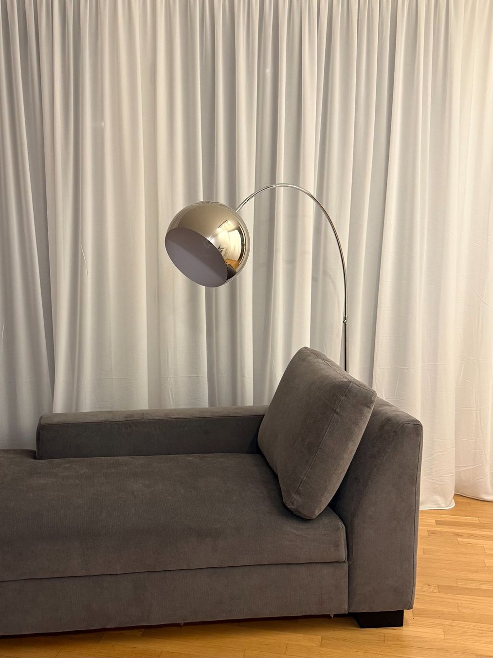 Lampen: Modern Chrome Arc Floor Lamp – Gebraucht aus Basel von gul_b99z 1
