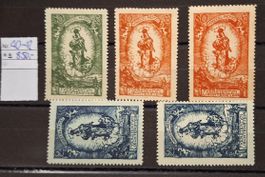 Liechtenstein Nr. 40 - 42 *