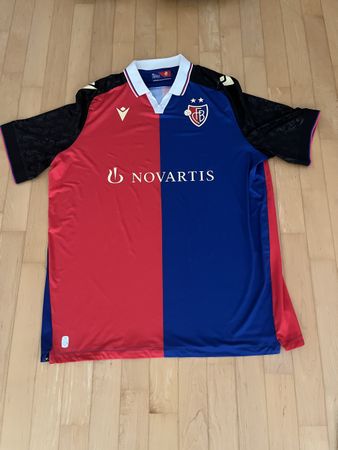 Fussballtrikot FC Basel Macron Grösse 4XL 